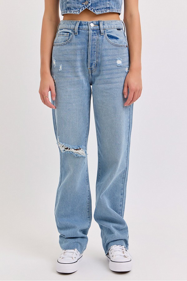 Super High Rise Dad Jean